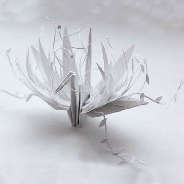 журавлик-оригами